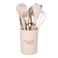 Kitchen Supplies Silicone Non-stick Pan Silicone Kitchenware 12-piece Set Suit