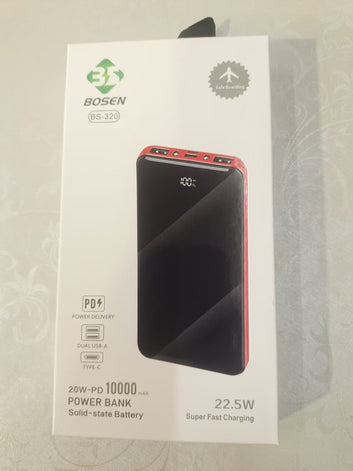 Portable Power Bank  Fast Charging Universal Battery Pack For IPhone, Android & All Devices, Compact & Lightweight,  Travel-Friendly